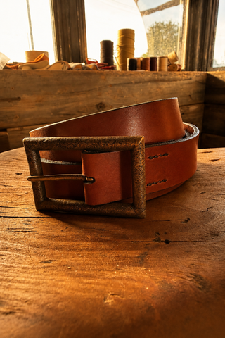 Men's - Sand-Casted Fibonacci Belt