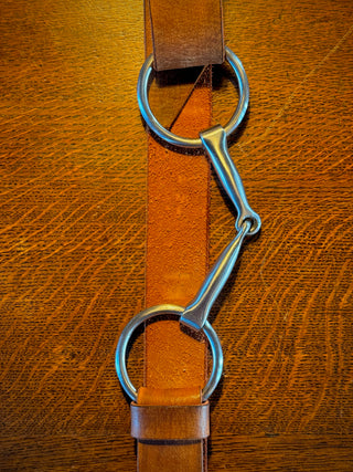 The Horse Bit Vintage Leather Belt