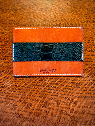 Ostrich Leg - Ultra Slim Money Wallet