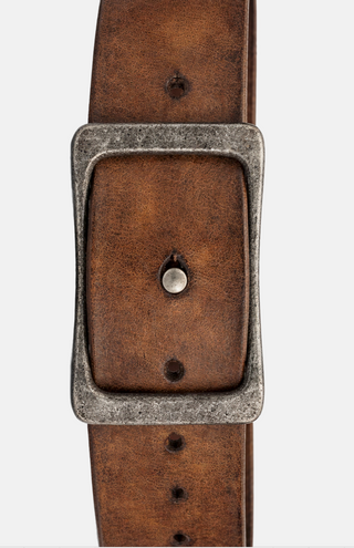 Saddle Strap Buckle Silver