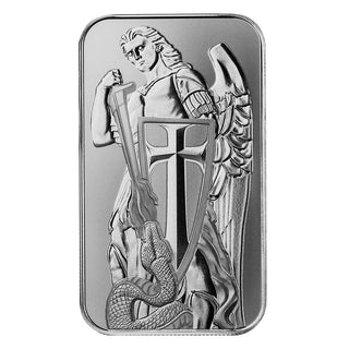1 oz Archangel Mykaiel Silver Bar