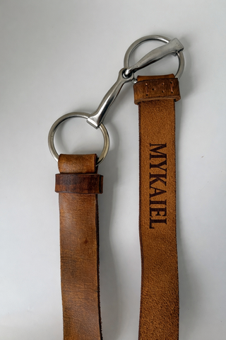 The Horse Bit Vintage Leather Belt